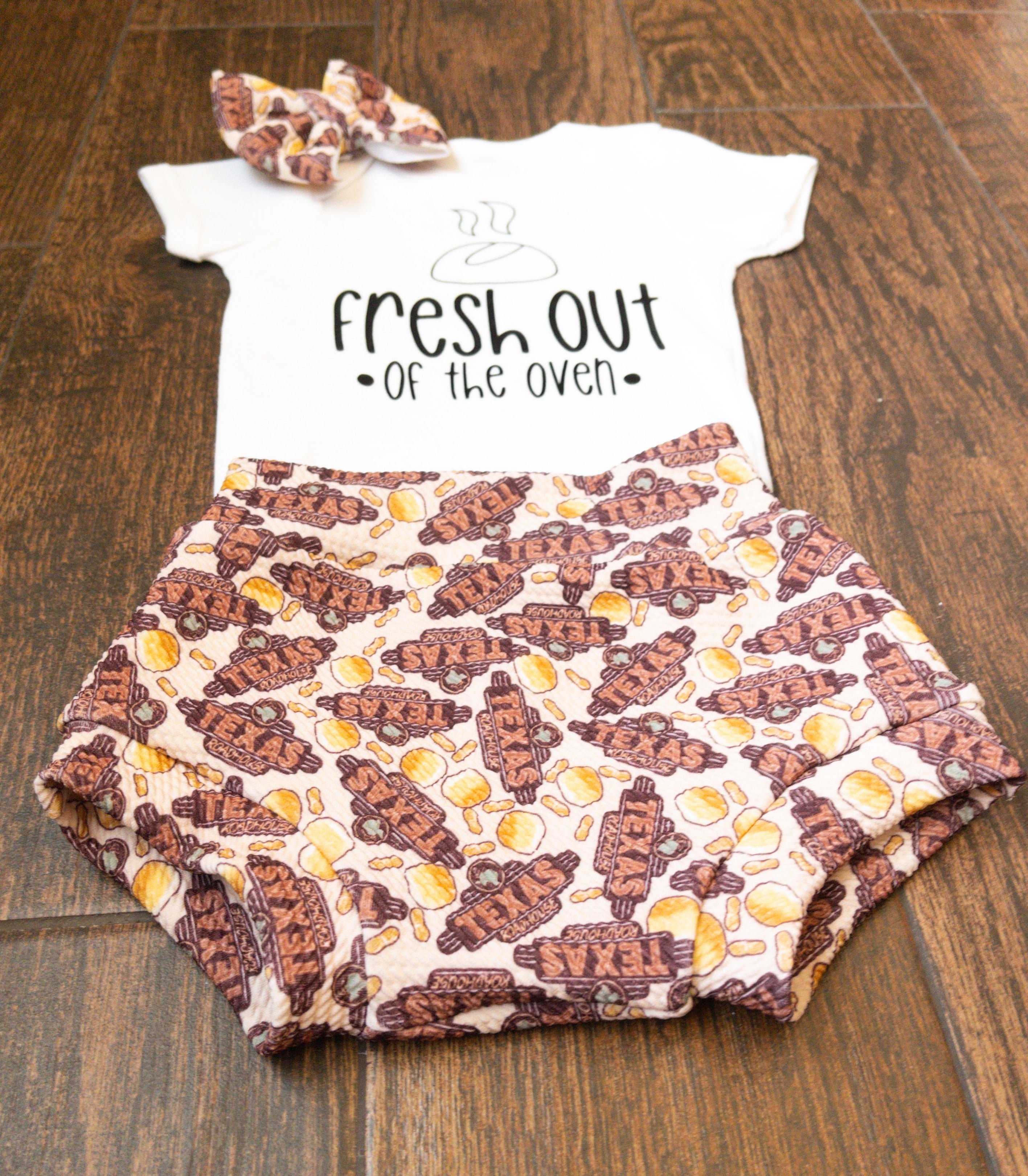 Bun’s Hot Out the Oven Baby Girl Outfit