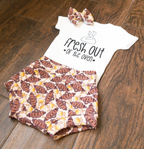 Bun’s Hot Out the Oven Baby Girl Outfit