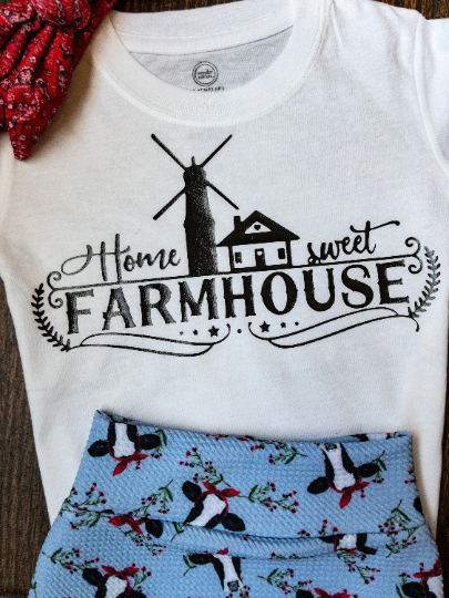 Down on the Farm Baby Girl Outfit