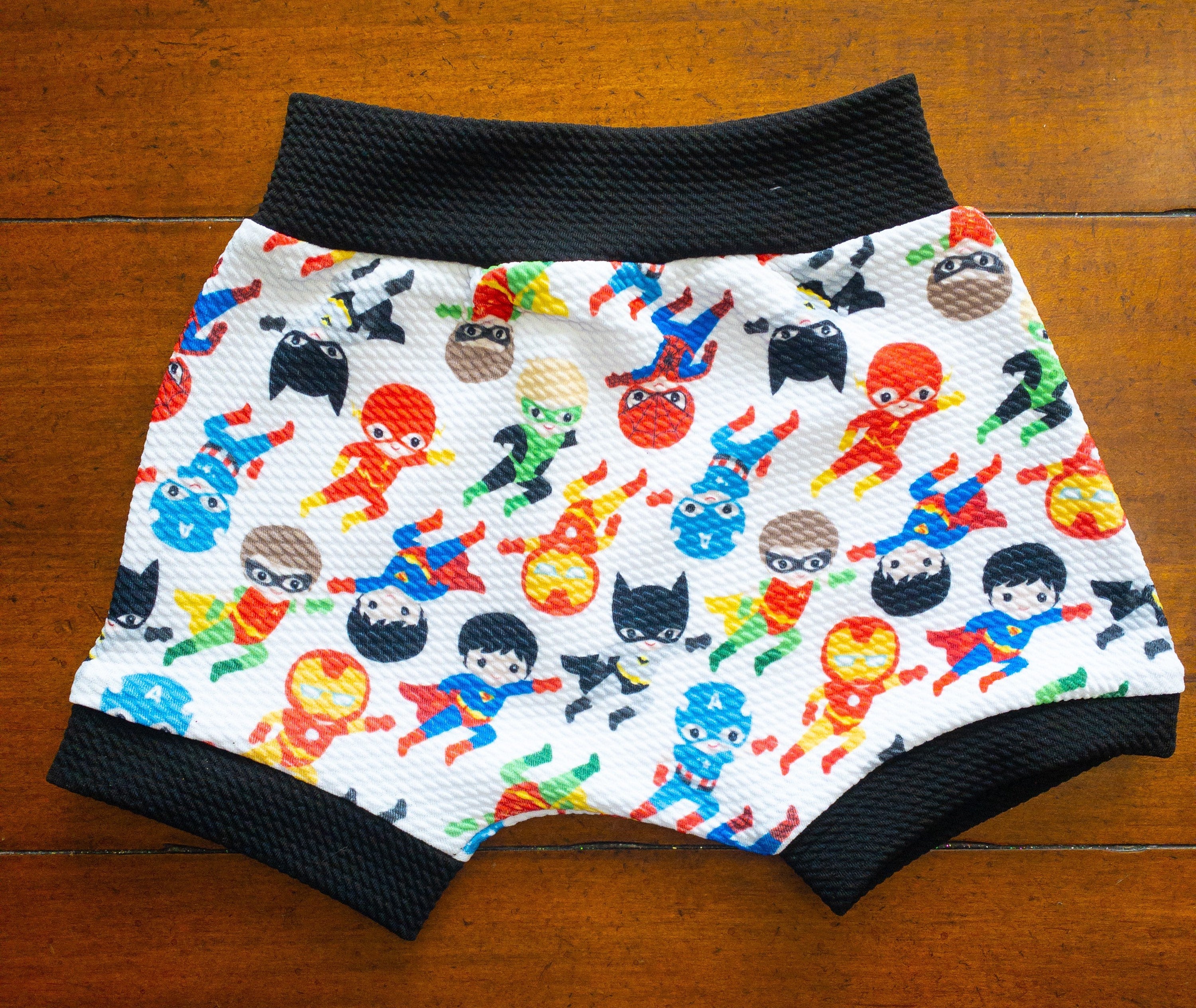 Super Heroes Boy Slacker Shorts