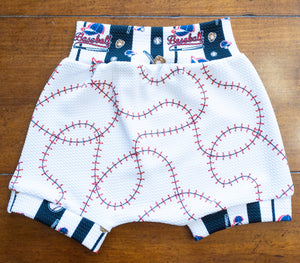 Summer Baseball Boy Slacker Shorts
