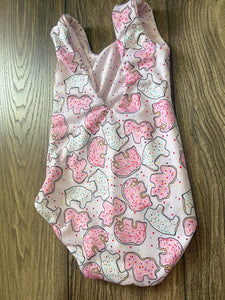 Pretty in Pink Cookies and Sprinkles Baby Reversible Ones Piece Swimsuit