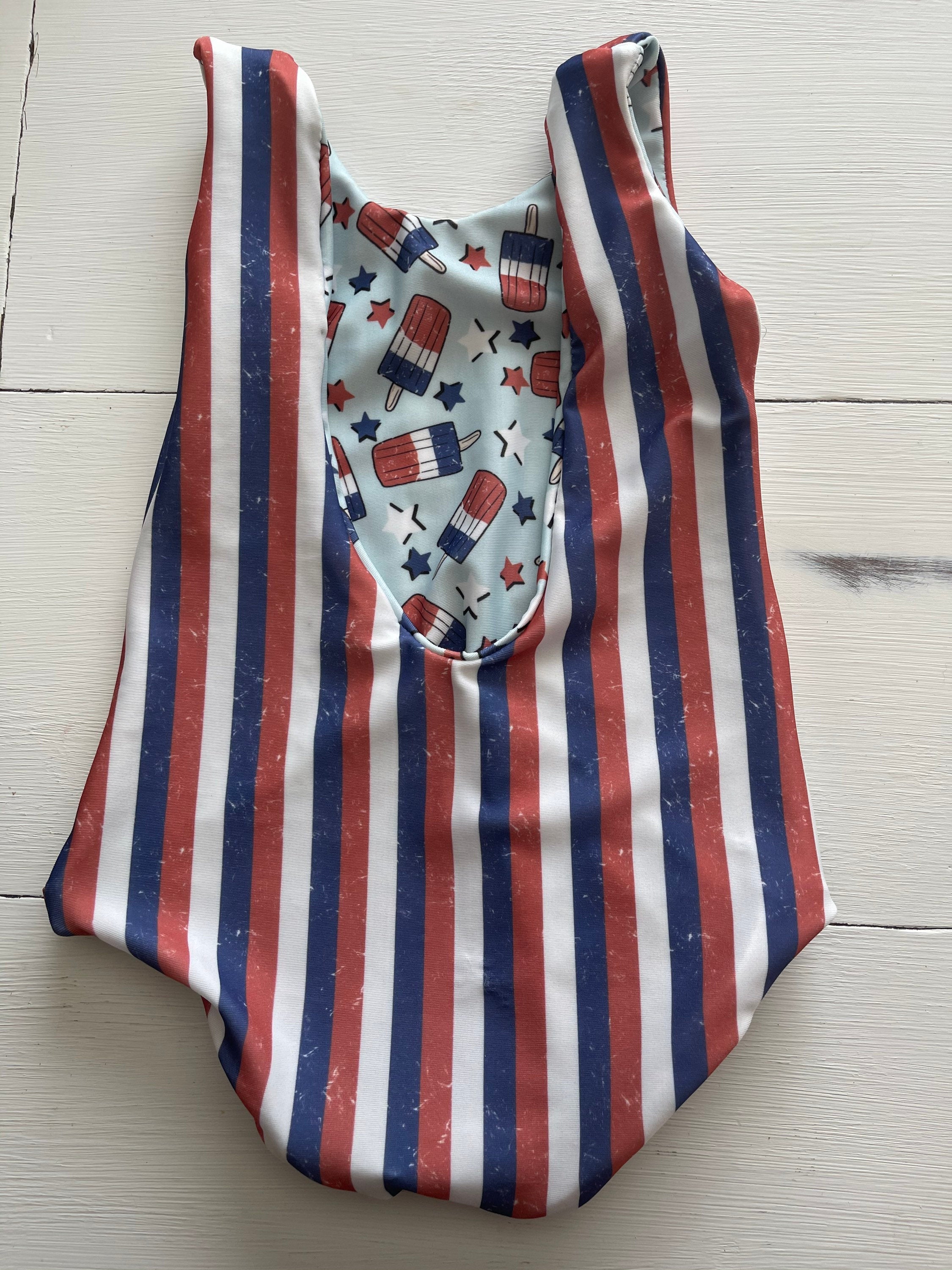 American Girl Popsicle Reversible Baby Swimsuit