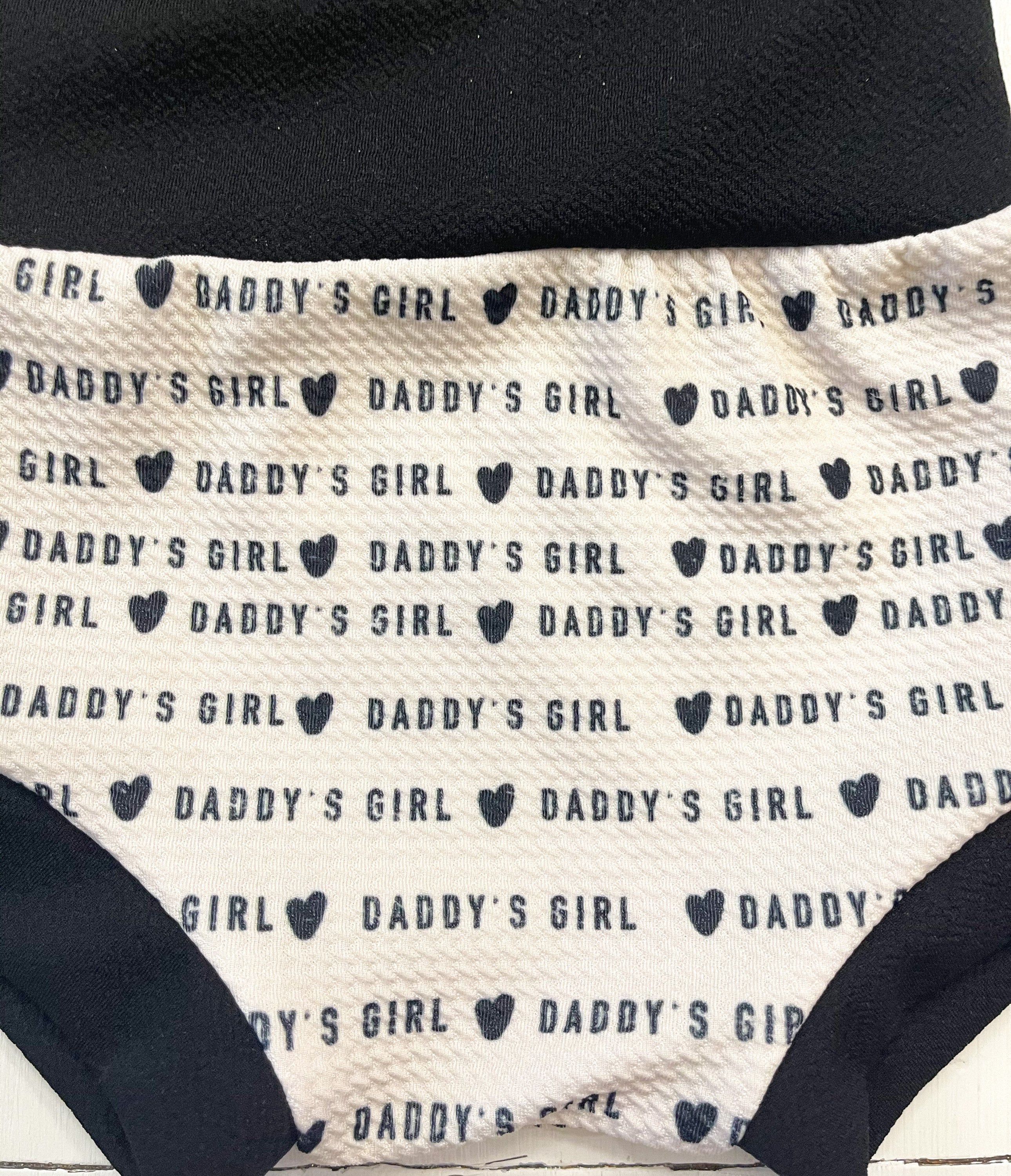 Daddy’s Girl Swing Top and Bummie Outfit