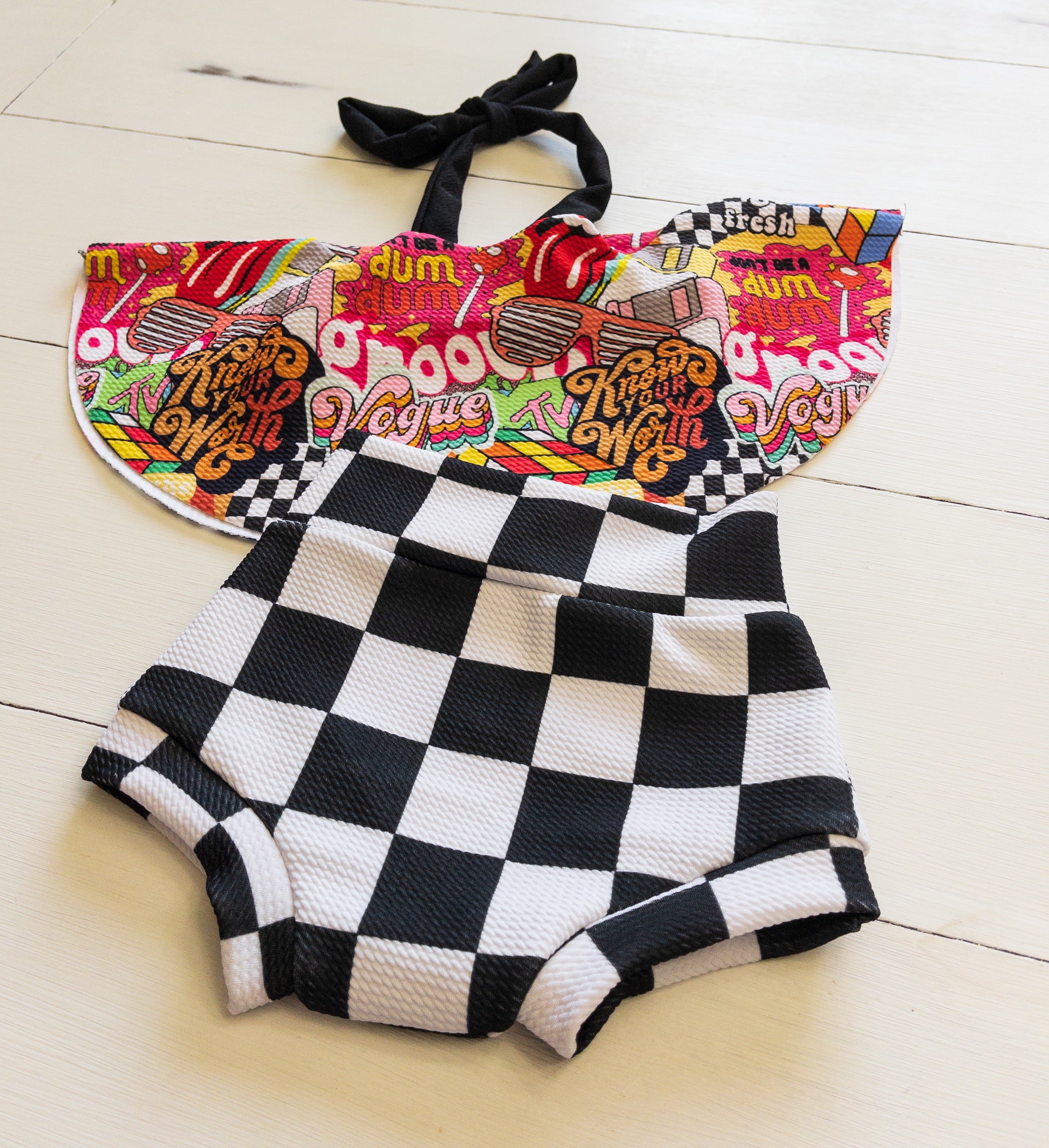 Groovy Vogue Baby Girl Outfit