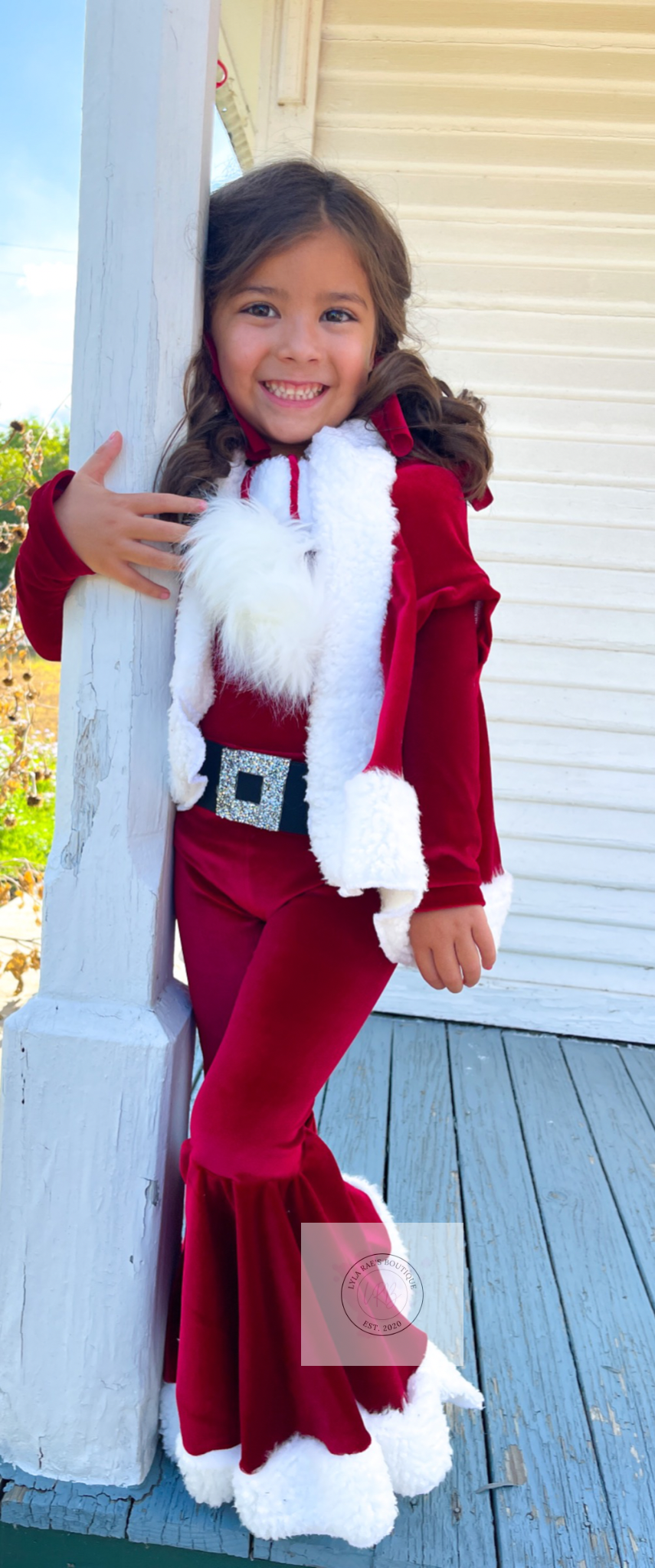 Little Girl Santa Outfit